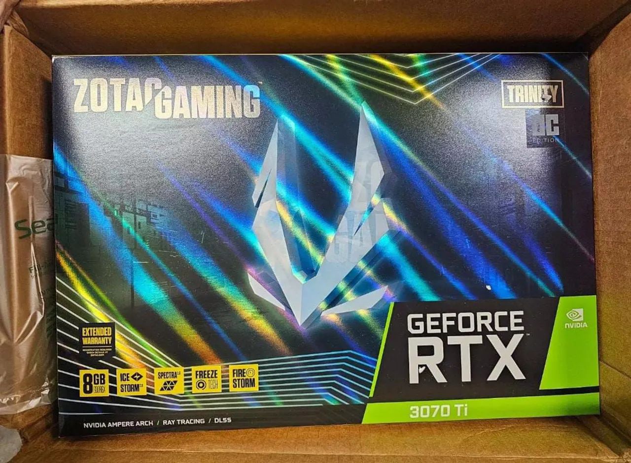 正規代理店 3070 Rtx Ti Vídeo de Placas - 8Gb Trinity gaming zotac グラフィックボード・グラボ・ビデオカード