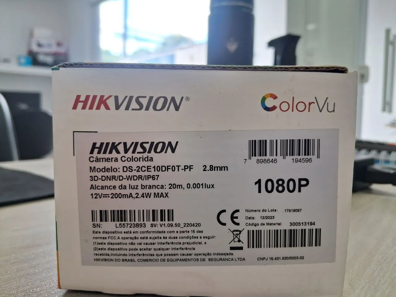 Camera colorvu 1080P DS-2CE10DFOT-PF - Foto 2