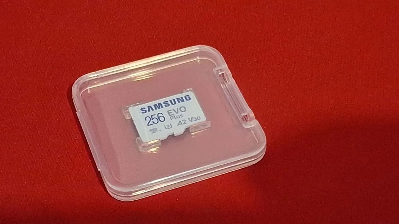 Cartão Micro Sd Samsung 256gb Evo Plus