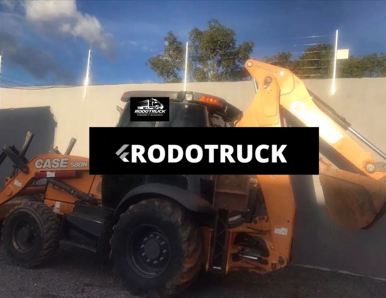 Retroescavadeira Case 580N 2017 - Foto 3