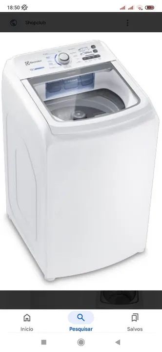 Vende-se máquina de lavar da eletrolux ,nunca usada ainda na embalagem e com nota fiscal  - Foto 3