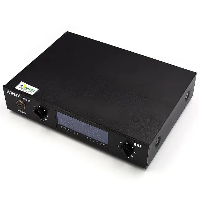 Microfone Duplo Lelong Le-907, Profissional, UHF, Sem Fio, Wireless - Foto 5