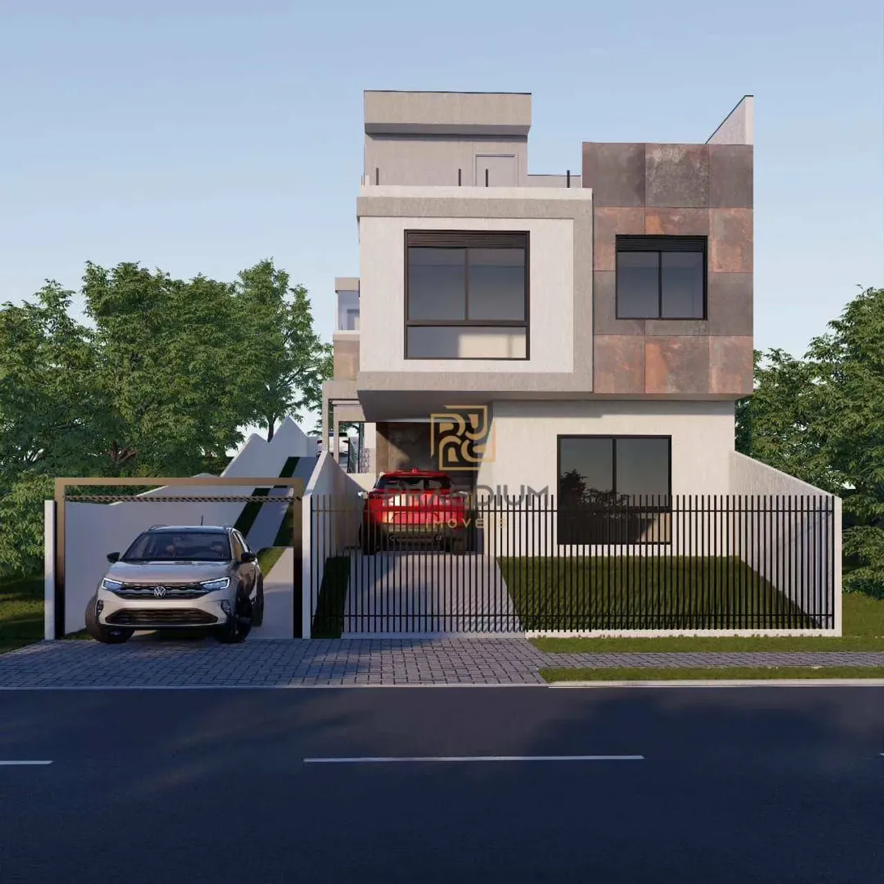 Sobrado com 3 dormitórios à venda, 94 m² por R$ 750.000,00 - Bairro Alto - Curitiba/PR