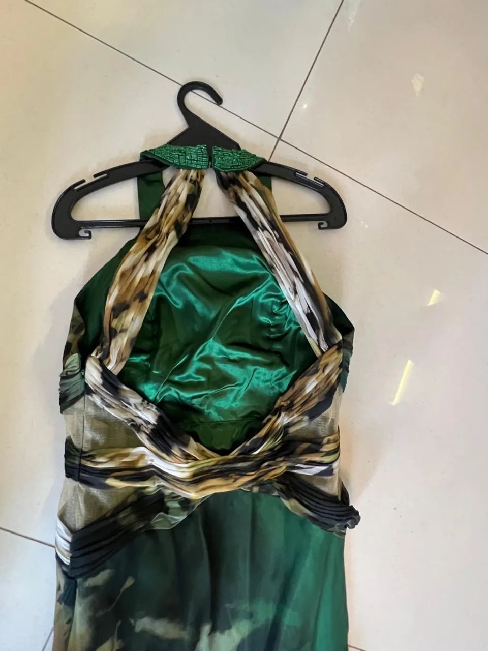 Vestido longo verde  - Foto 3