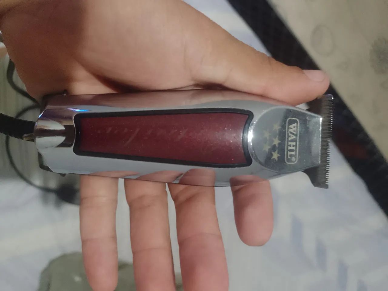 Máquina Wahl detalhes 