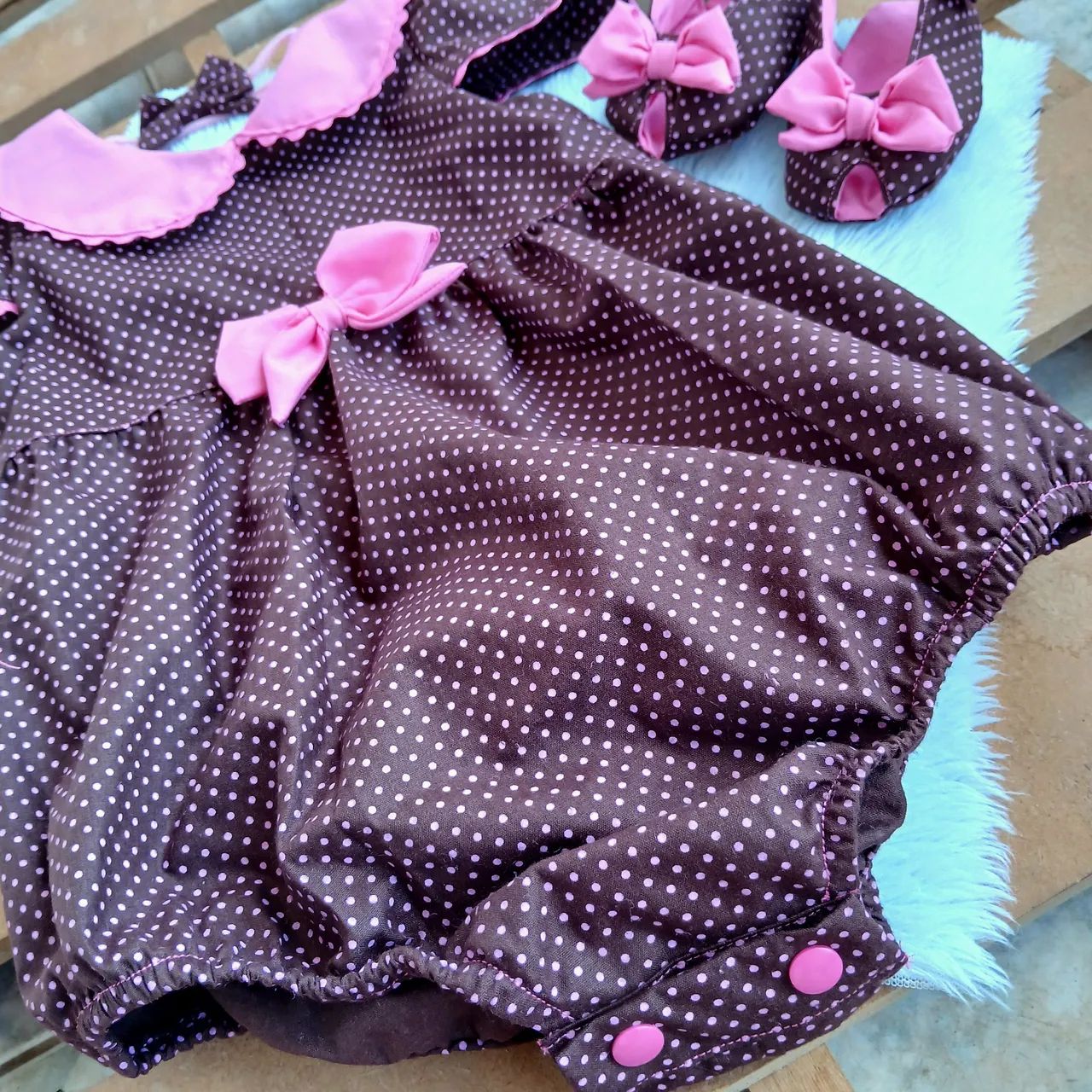 Romper Lírio (RN a 24meses) - Foto 4