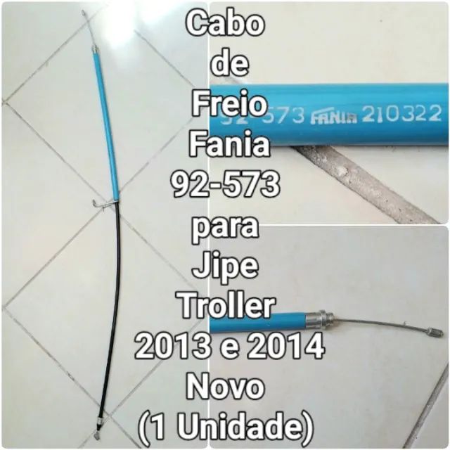 Cabo de Freio Fania 92-573 para Troller 2013 e 2014