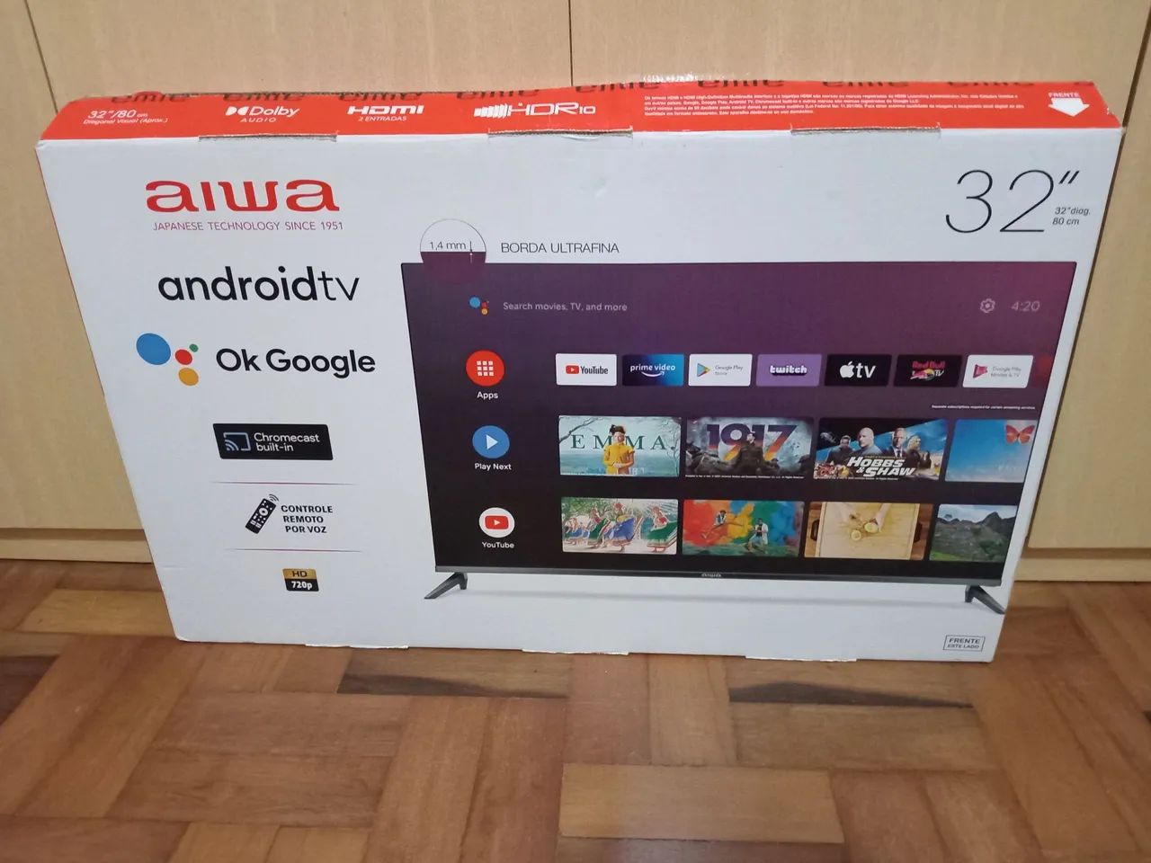 Caixas vazias novas para transportar Tvs consultem