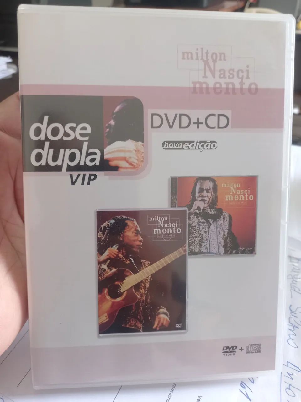 Milton Nascimento - Dose Dupla VIP - DVD + CD