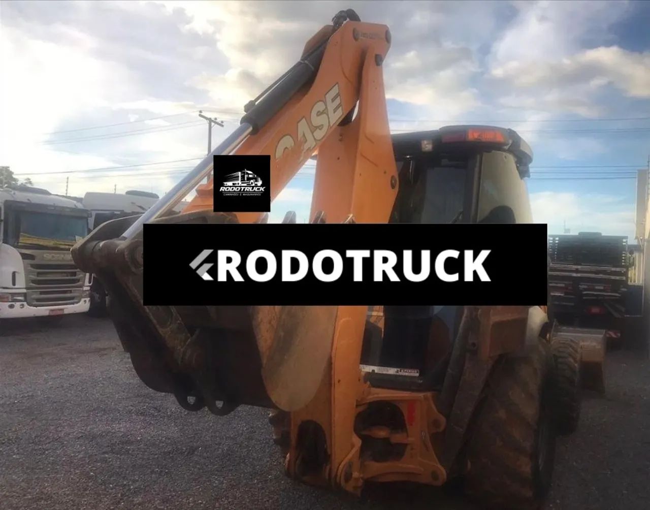 Retroescavadeira Case 580N 2017 - Foto 6