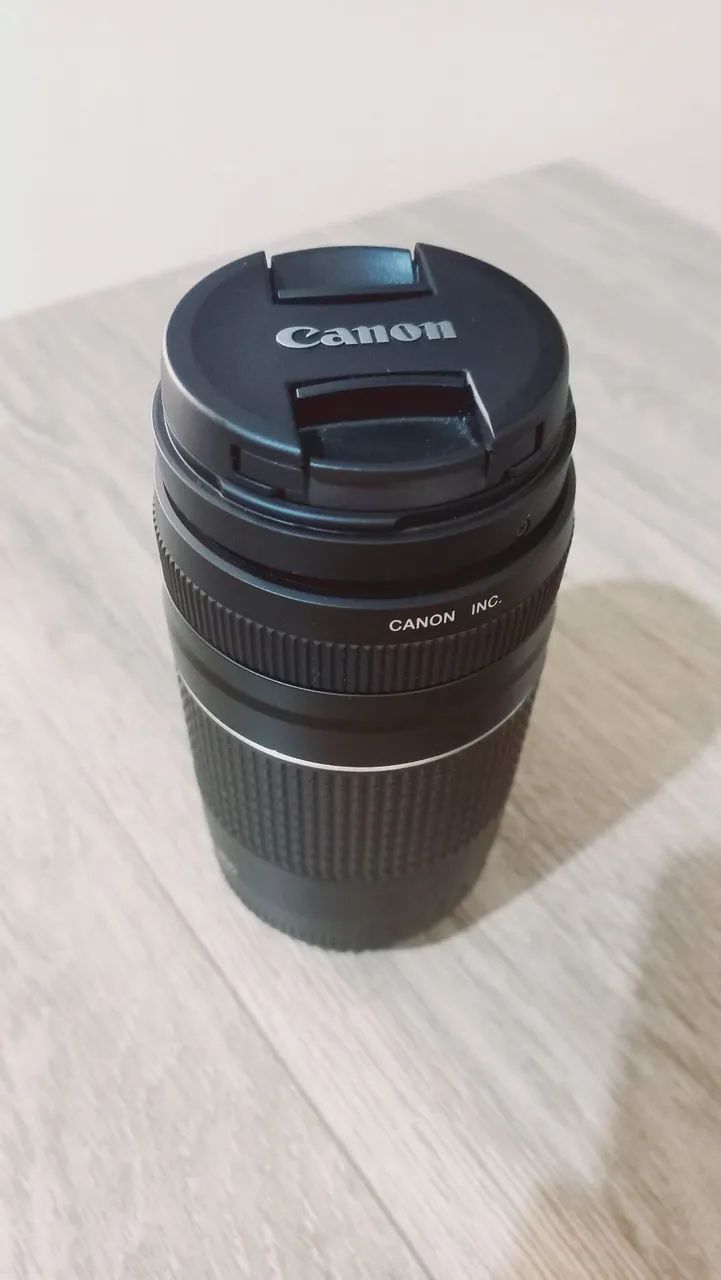 Lente Canon 75-300mm nova nunca usada - Foto 4