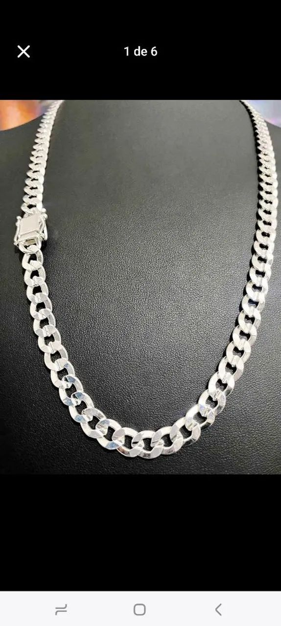 Conjunto de Correntes e pulseira de Prata 925 - Foto 2
