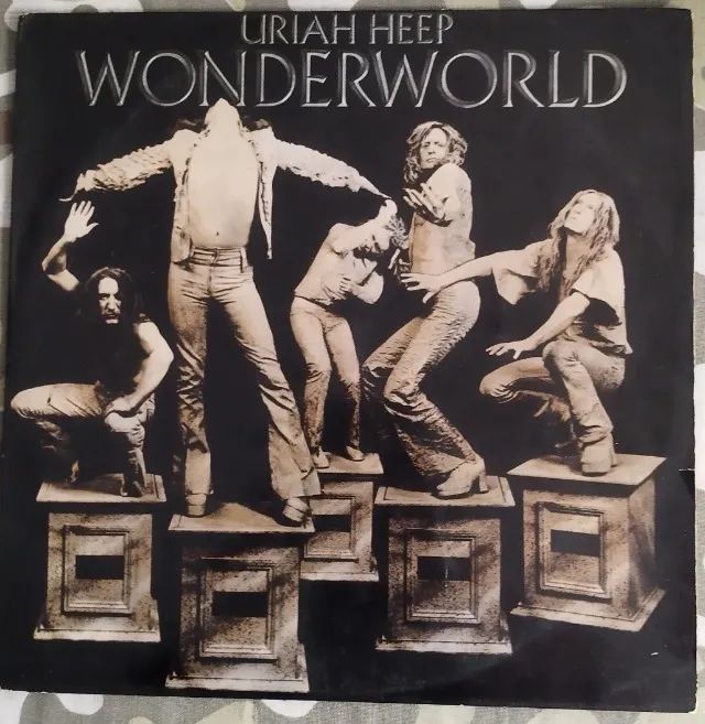 LP Vinil Uriah Heep Wonderworld VG+