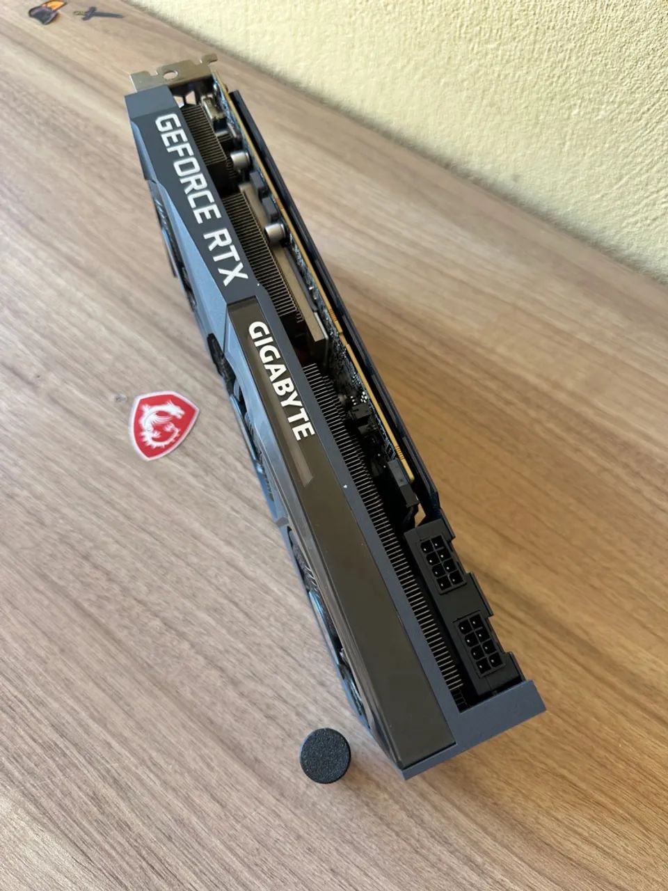 Placa De Video Gigabyte GeForce RTX 3070 Ti OC 8GB - Aceitamos GPU - Foto 3