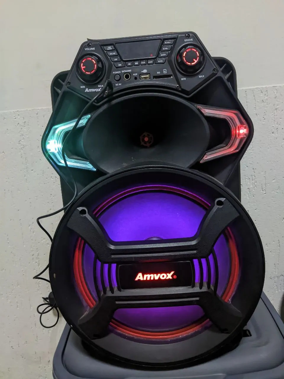 Caixa de som ACA 550 Strondo II Amvox