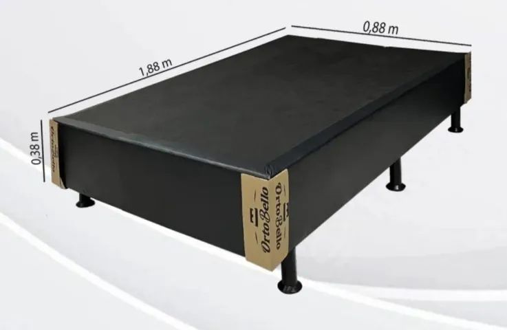 Base Box Solteiro Blindada Pronta Entrega*
