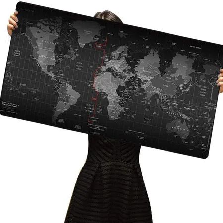 Mousepad gigante 90x40cm - Mapa Mundi - Foto 2