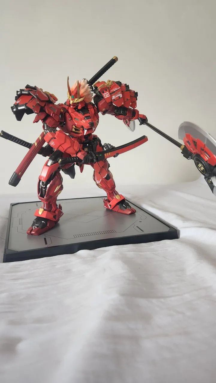 Kit mecha moshow Takeda Shingen metal build - Foto 4
