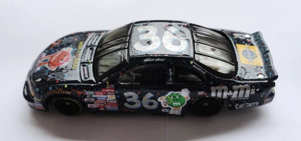 stock car nascar m&m´s ernie irvan 1999 pontiac action racing