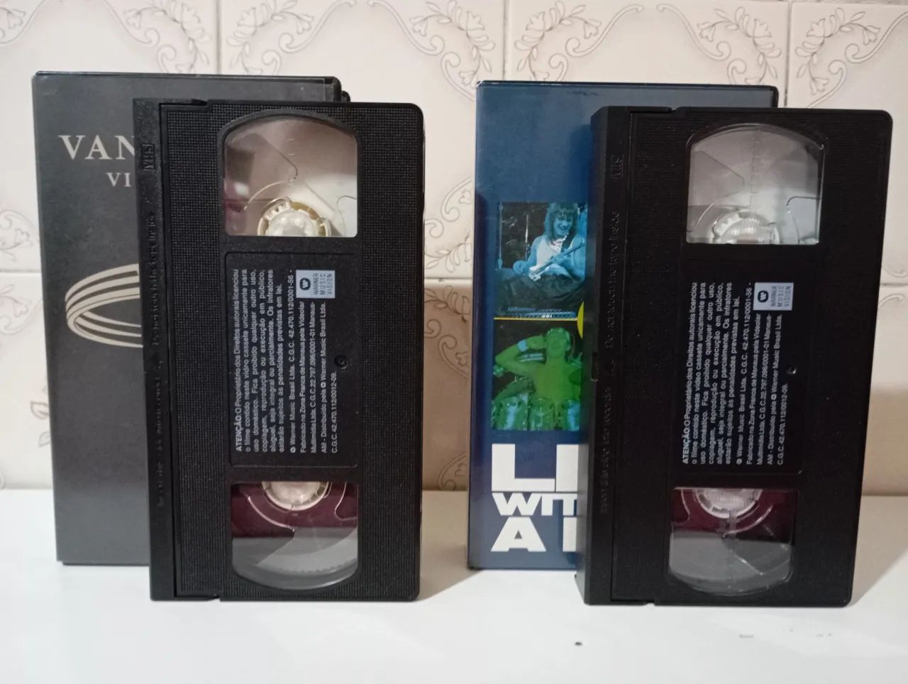 Combo VHS Clips/Show Banda Van Halen - Originais - Foto 3