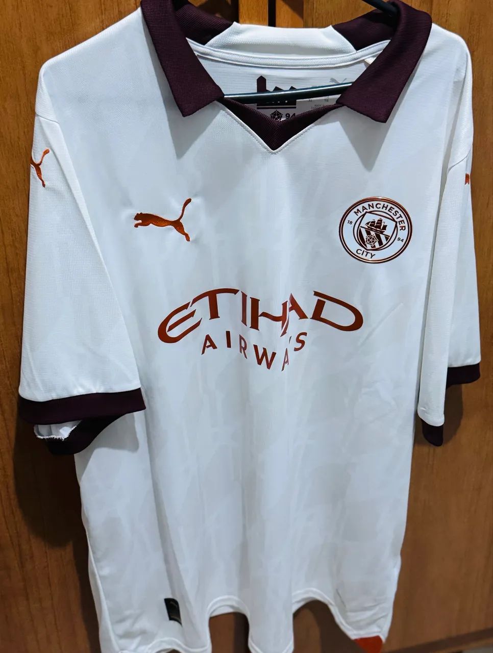 Camisa ORIGINAL Manchester City 3 Puma torcedor (Oasis fãs) NOVA