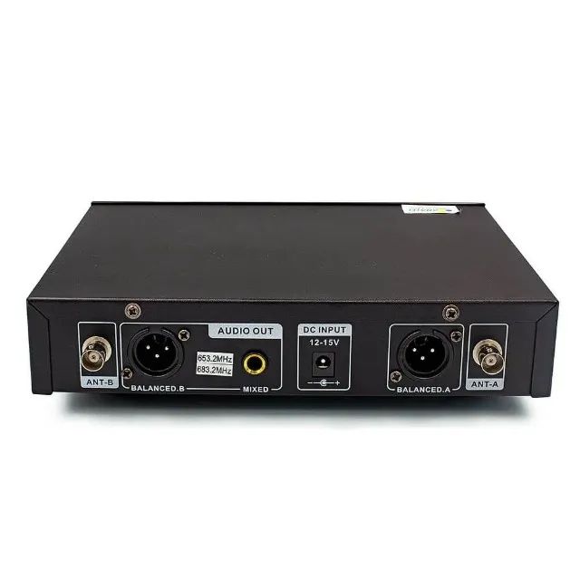 Microfone Duplo Lelong Le-907, Profissional, UHF, Sem Fio, Wireless - Foto 2