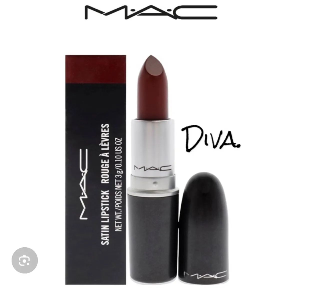 Batom Mac diva original 