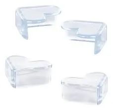 PROTETOR DE QUINA 4PCS PVC 4X4X2CM ALIBABY 16879 - Foto 2