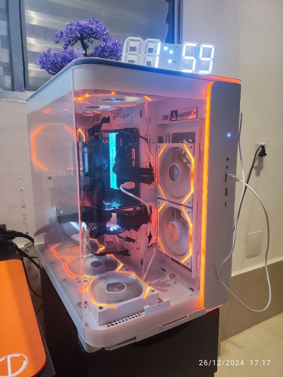 Gabinete PC Gamer montech king 95