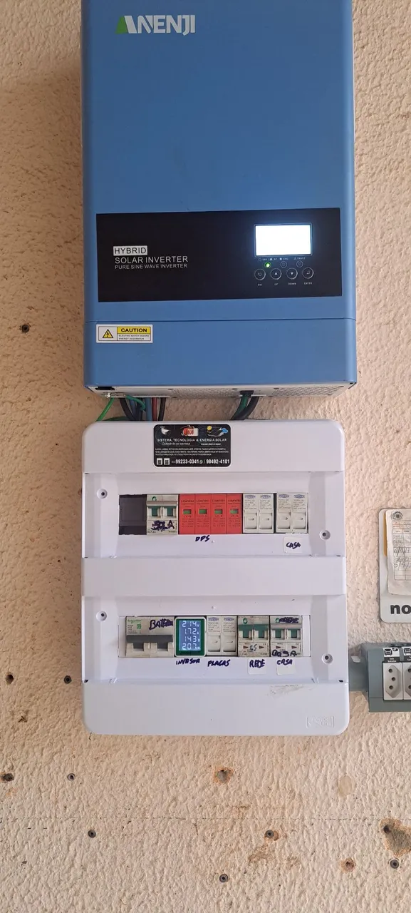 Inversor Solar Híbrido ANENJI 6.200