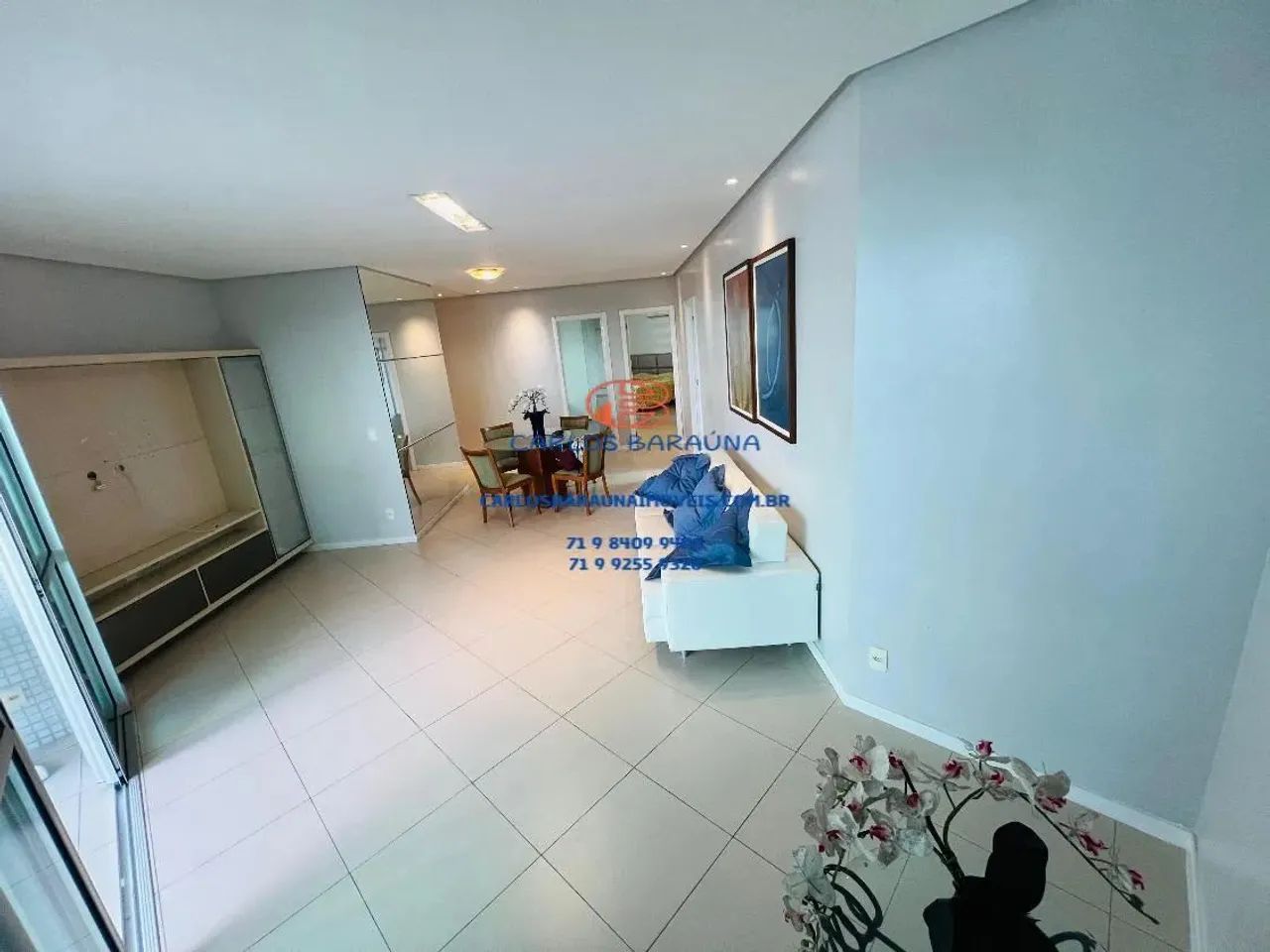 Apartamento no mundo plaza com hidromassagem e varanda vista mar oportunidade aluguel e ve - Foto 3