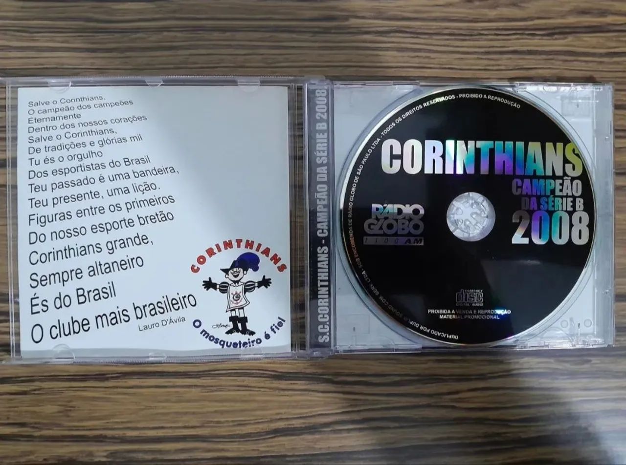 Corinthians: 5 CDs com narrações de gols históricos  - Foto 2