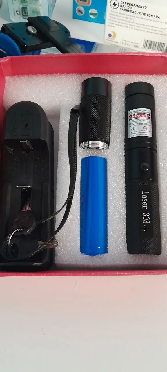 Laser Pointer 303 ccj - Potente e Seguro