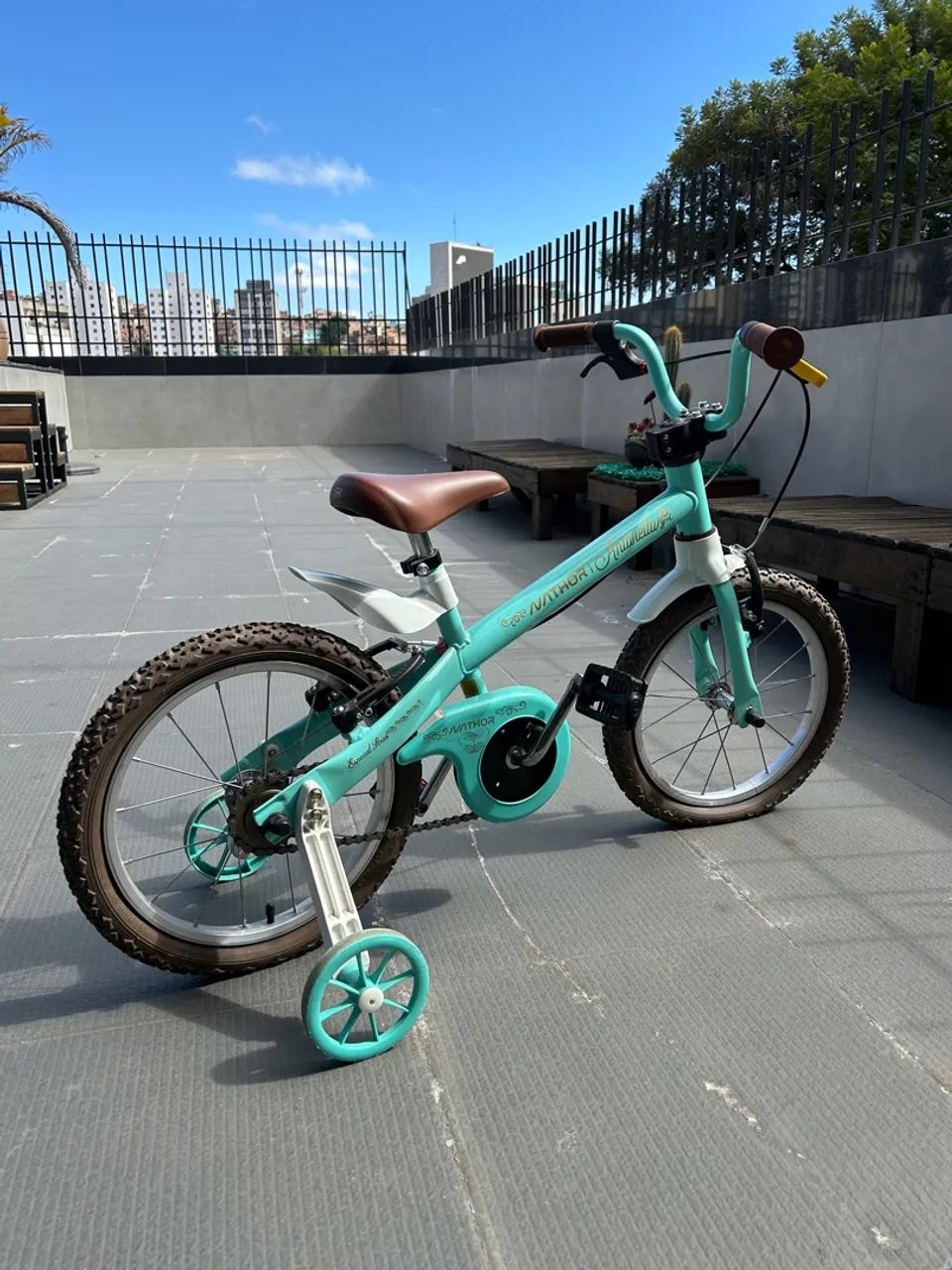 Bicicleta infantil nathor antonella aro 16