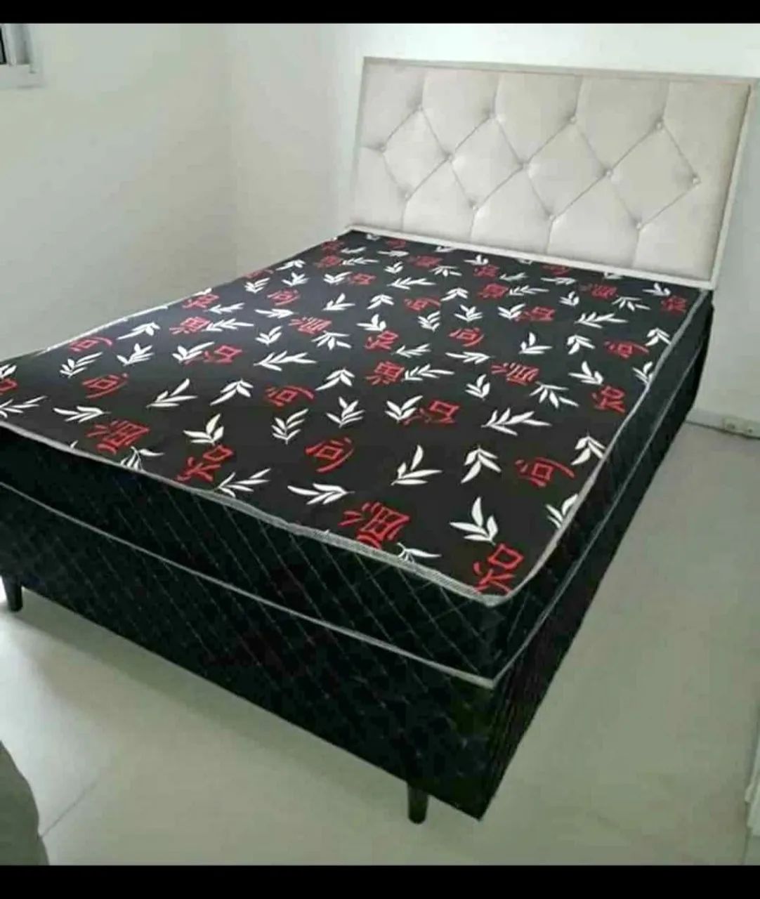 Cama Box Casal Nova com Colchão e Detalhes FRETE GRÁTIS  - Foto 3