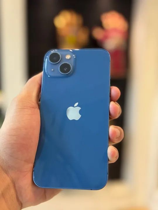 iPhone 13 Azul - Em boas condições com garantia  - Foto 3