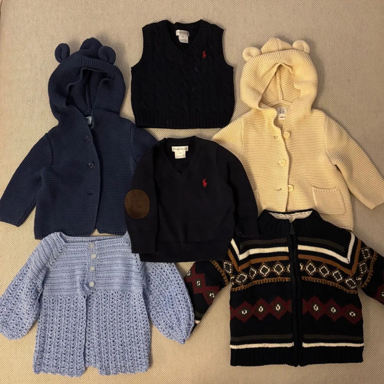Lote de roupas para Bebê de a meses- Diversas Marcas Roupas