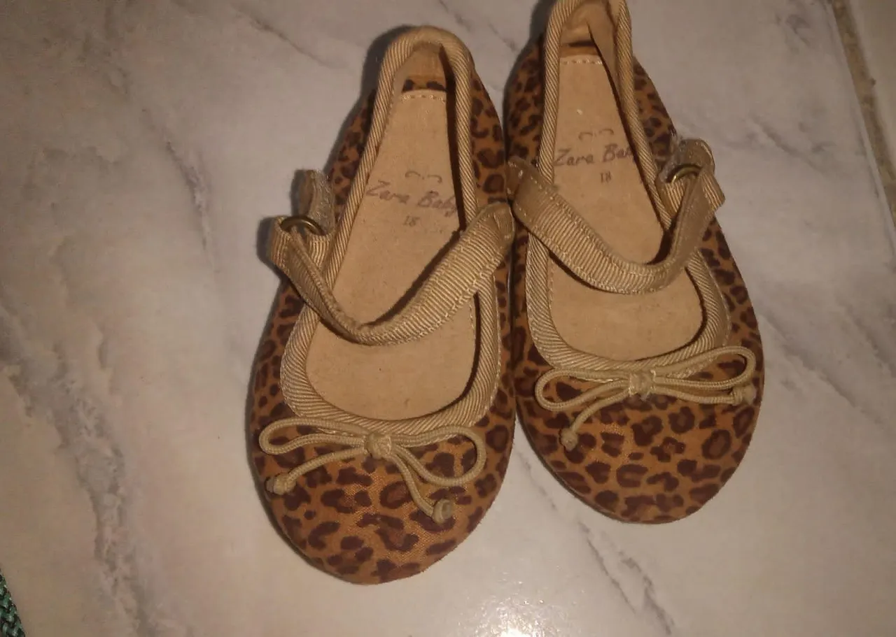 Sapatilhas Zara Baby Onça Bebê 18