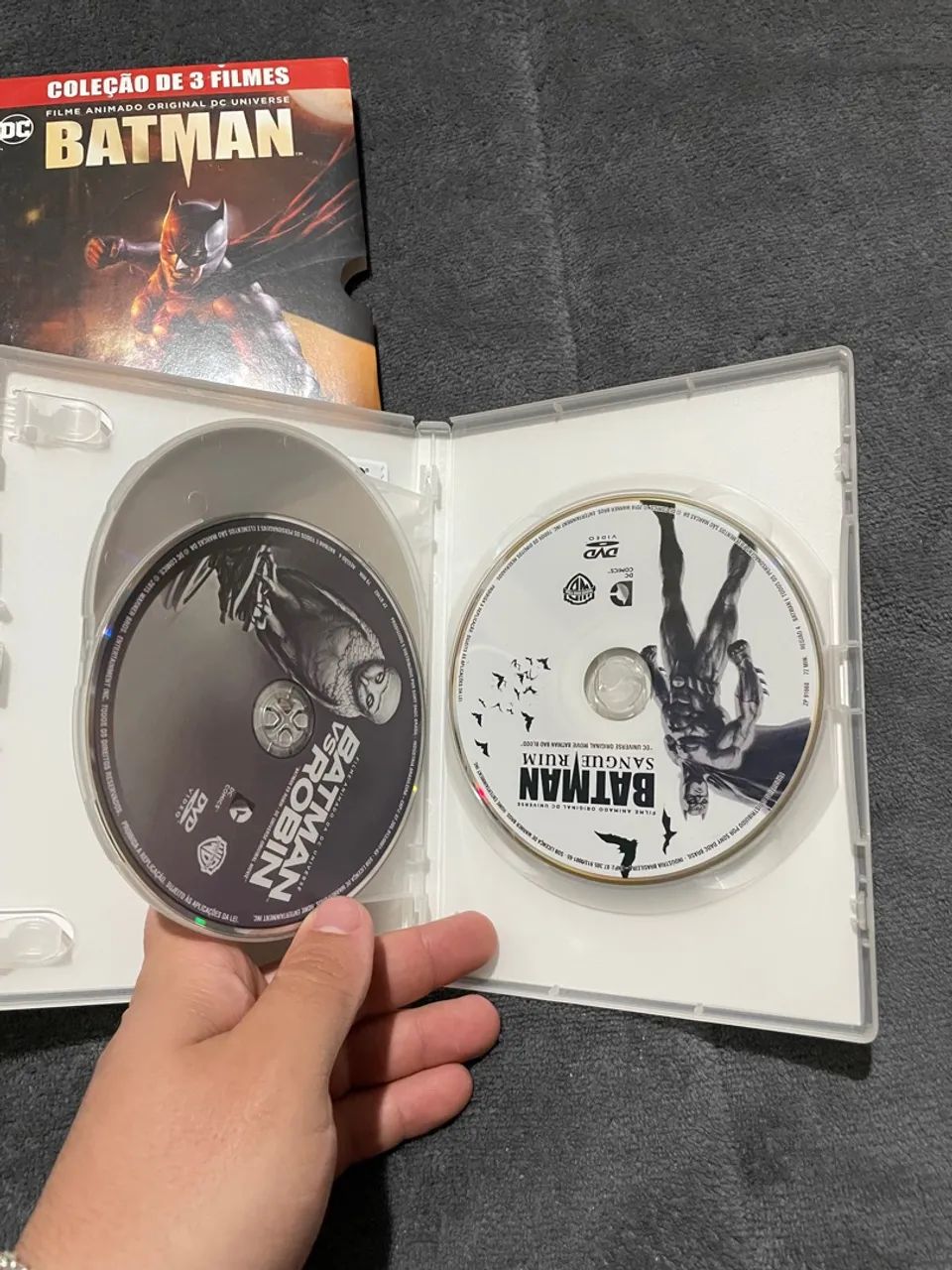 Coleção Batman - 3 Filmes em DVD Blu Ray - Foto 3