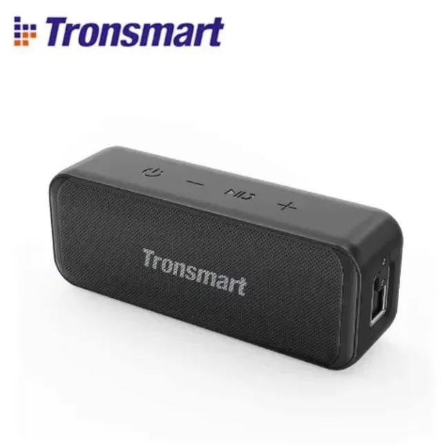 Caixa de Som Tronsmart T2 Mini, Bluetooth, IPX7, Micro SD, Preto