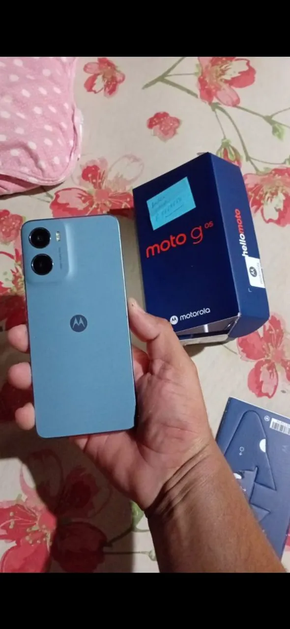 Moto G05 128gb Novo na caixa e com nota fiscal