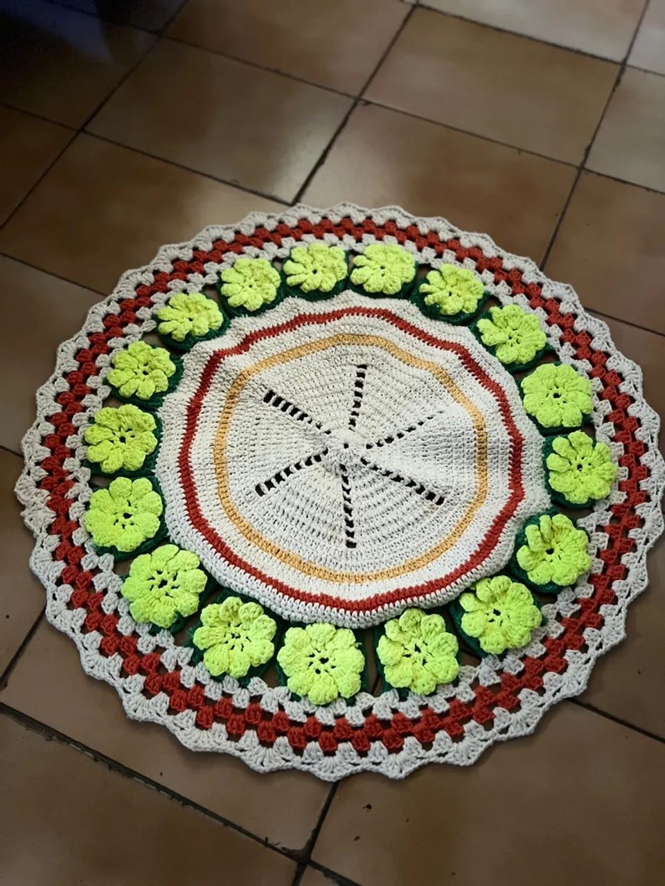 Tapete e Passadeira de Crochê - Artesanal - Foto 2