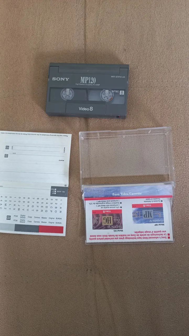 Fita sony 8mm vídeo 8 mp 120 - Foto 5