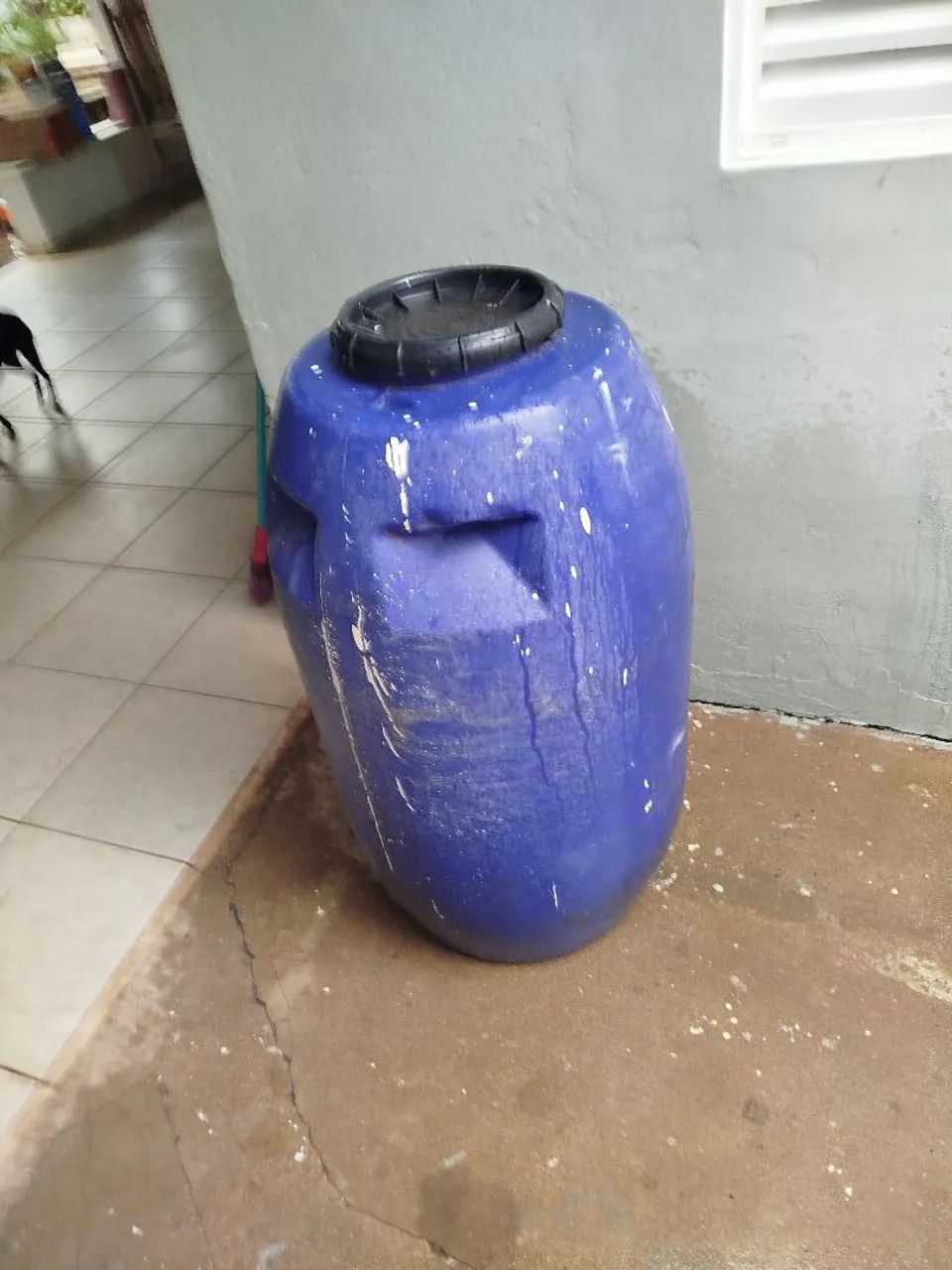 Tanque de água azul 200 litros