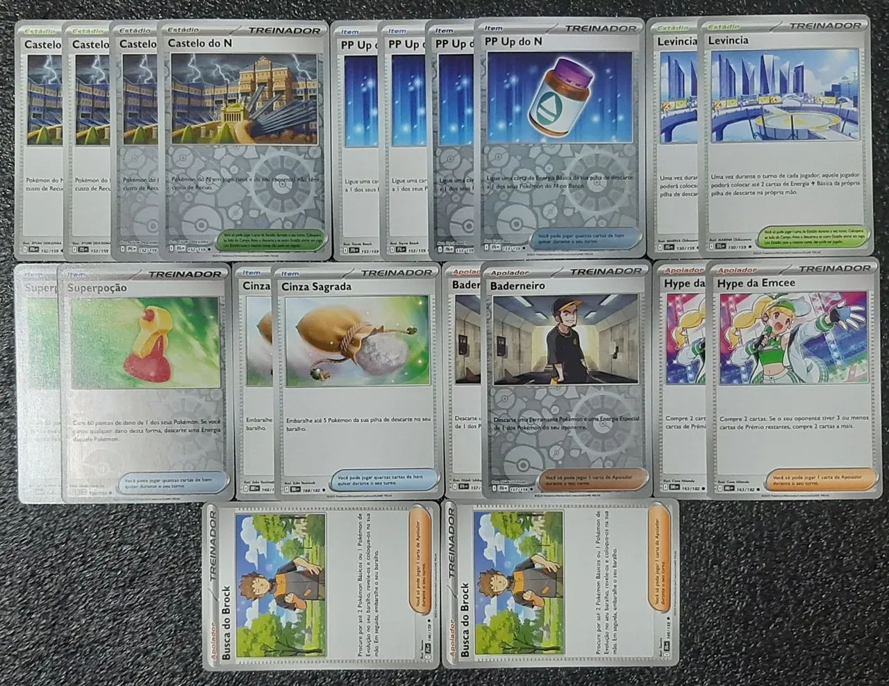 Deck reshiram do N cartas originais de pokémon - Foto 2