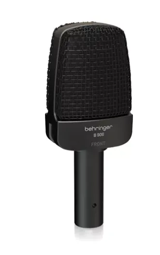 Microfone Behringer B 906 Dinâmico Supercardióide