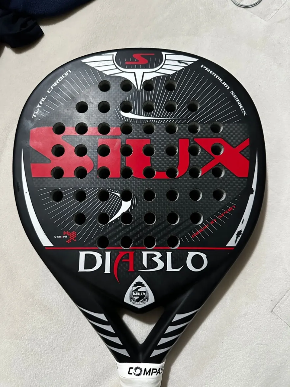 Raquete de Padel Siux Diablo - Total Carbon