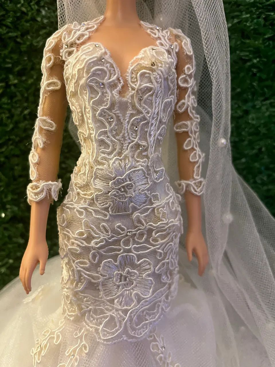 Boneca Barbie Noiva Customizada - Foto 3