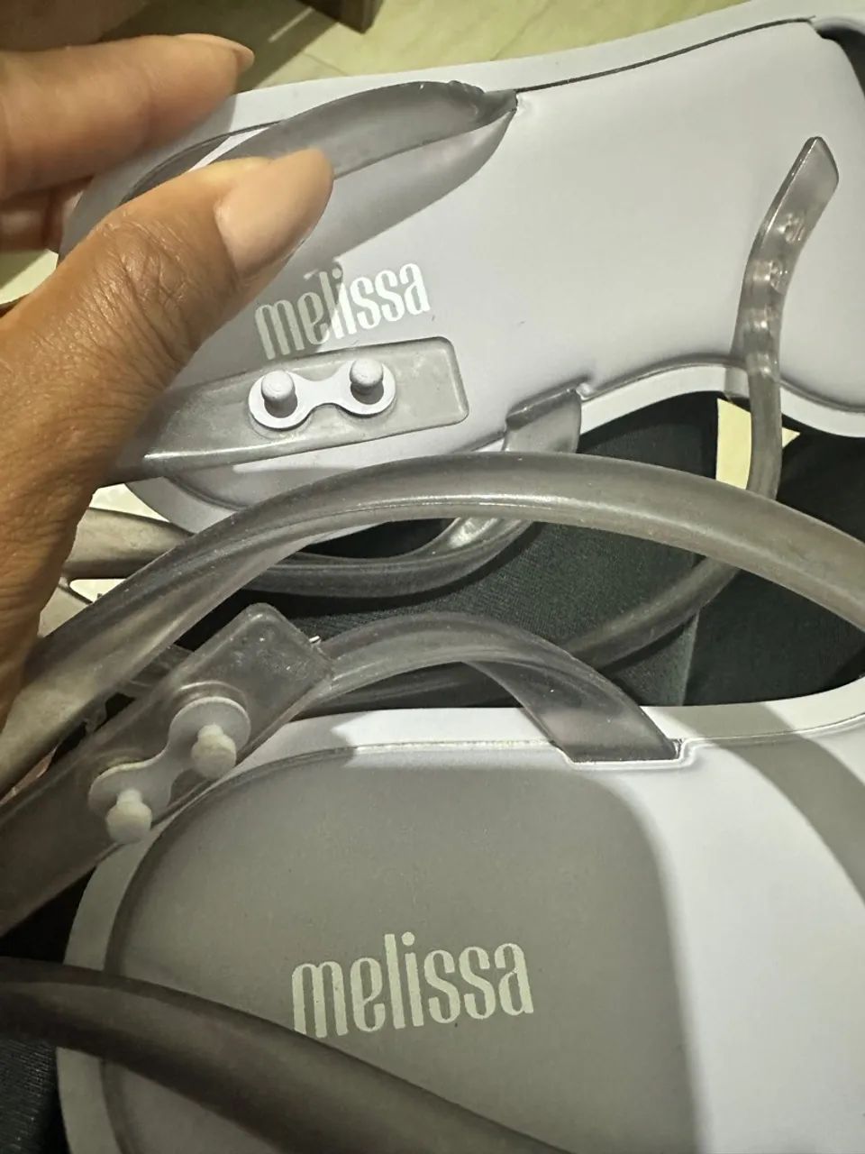 Melissa cósmic sandal  salinas rasteirinha nova 