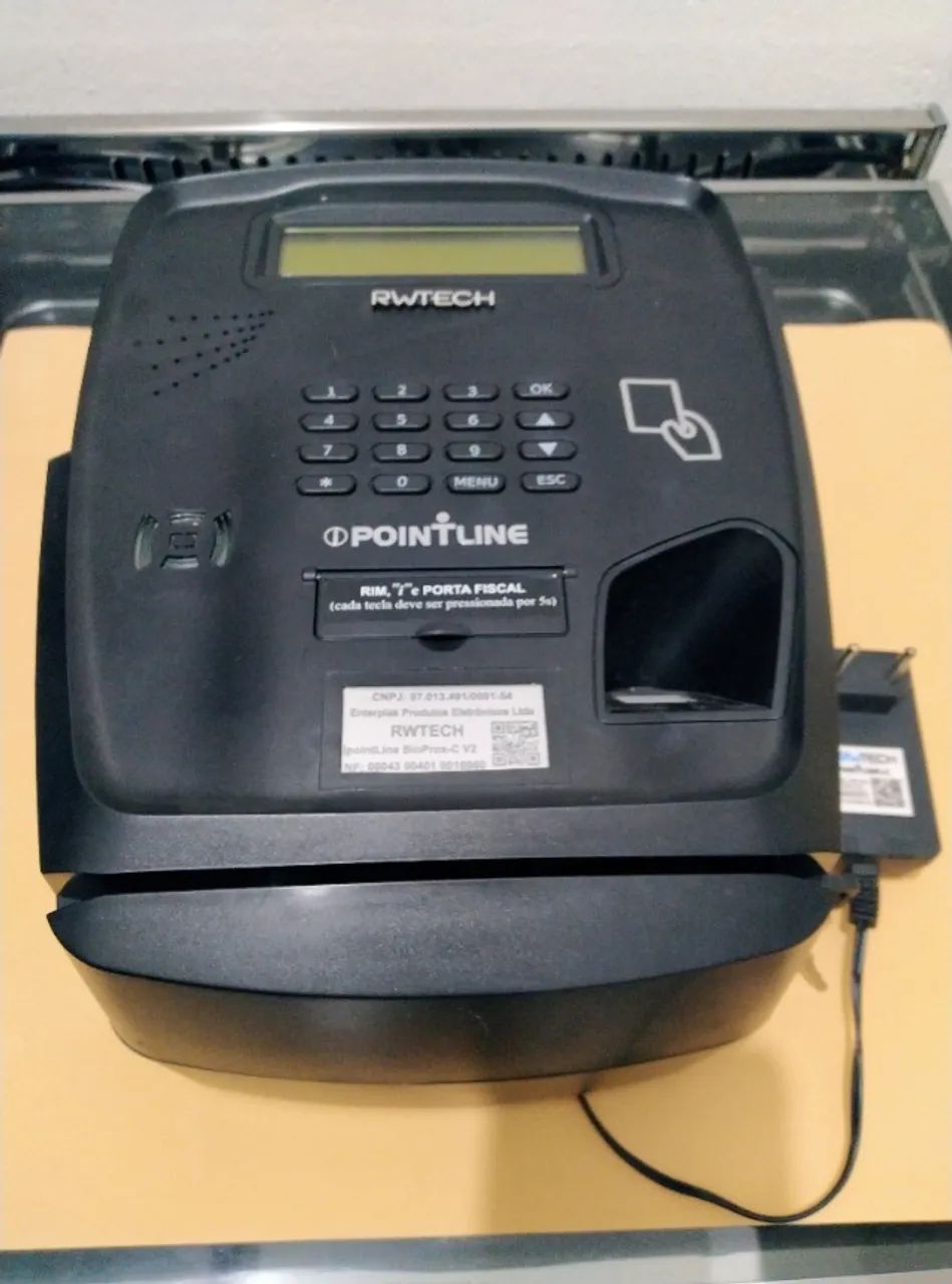 Relógio Ponto Funcionários Rwtech Bioprox-c V2 - Bem novinho!!